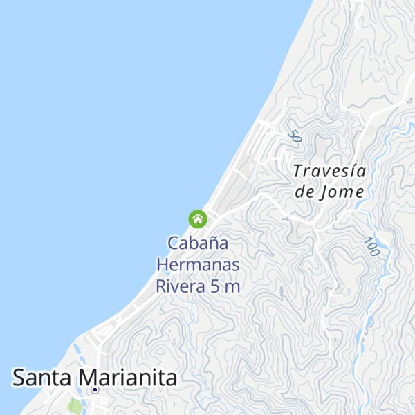 Map of CABAÑA YASHURI