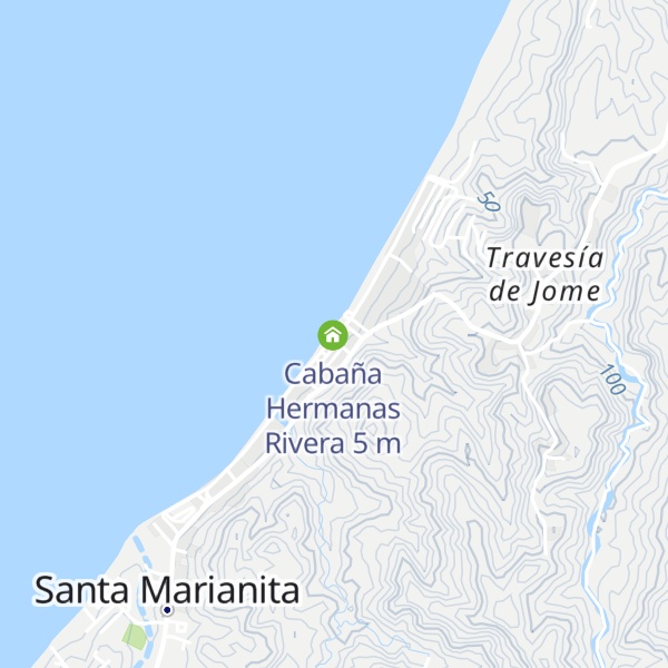 Map of CABAÑA ROSIMAR