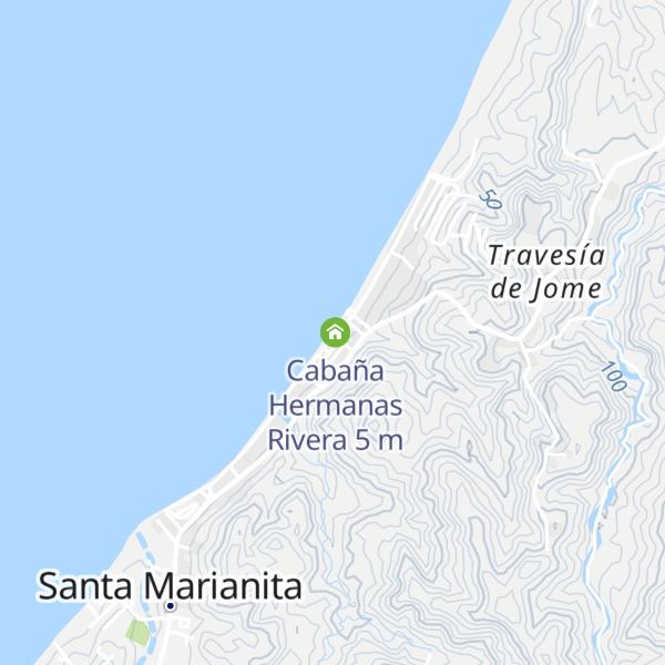 Map of CABAÑA Donde Juanita