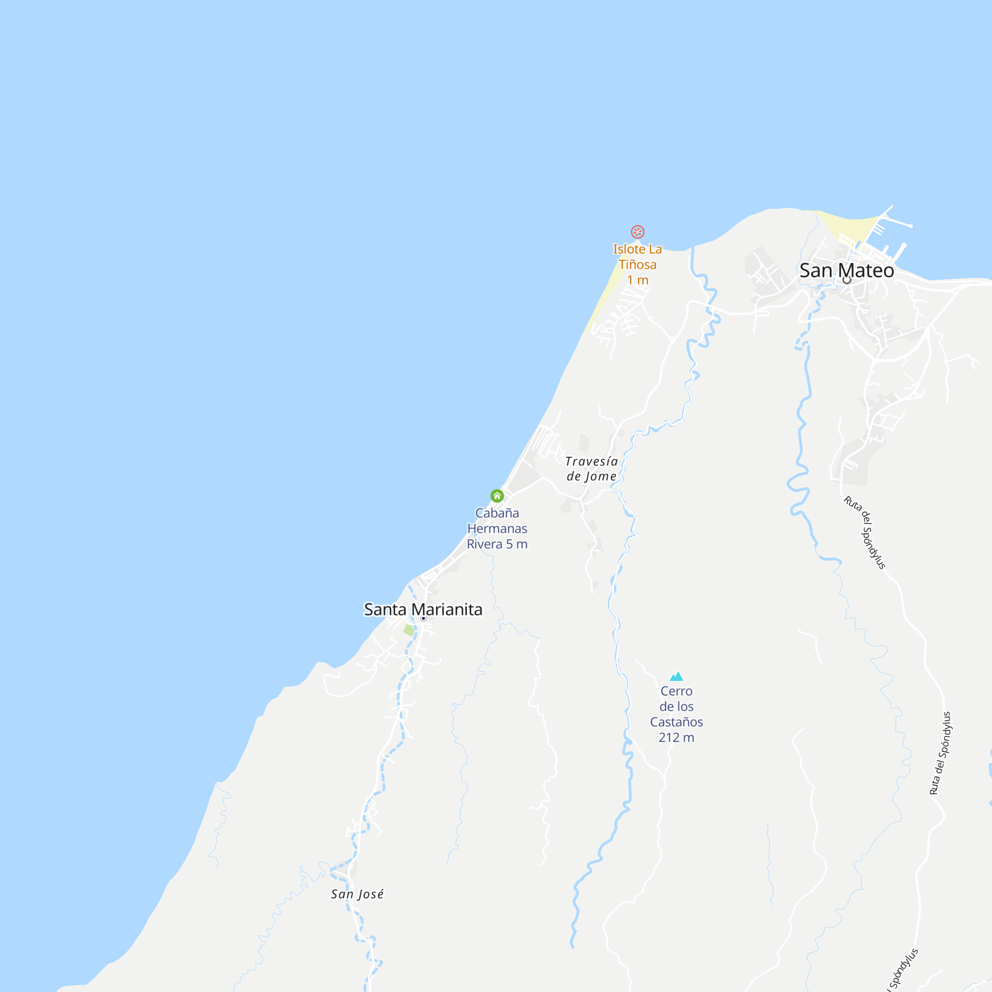 CABAÑA Donde Juanita map