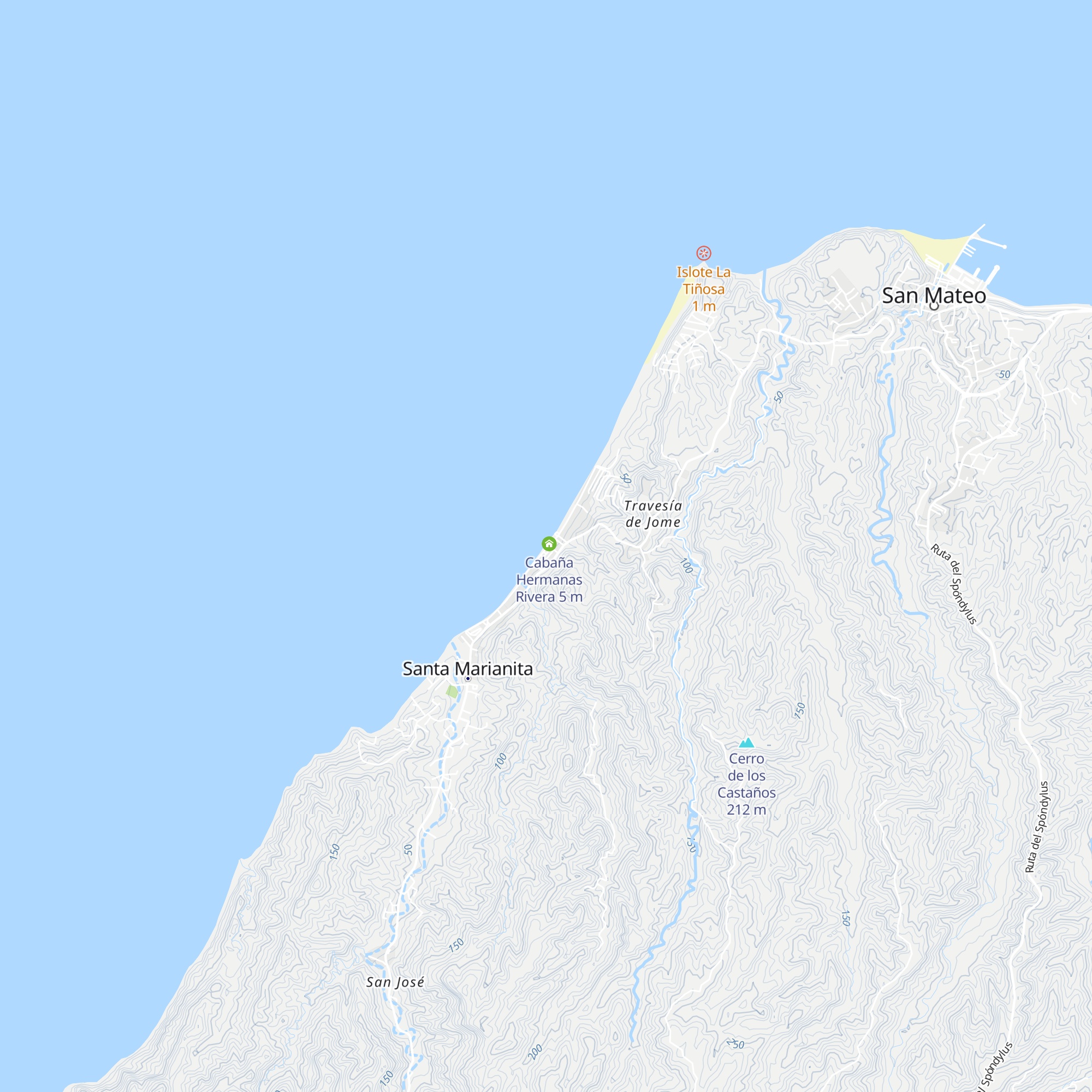 Cabaña Navi map