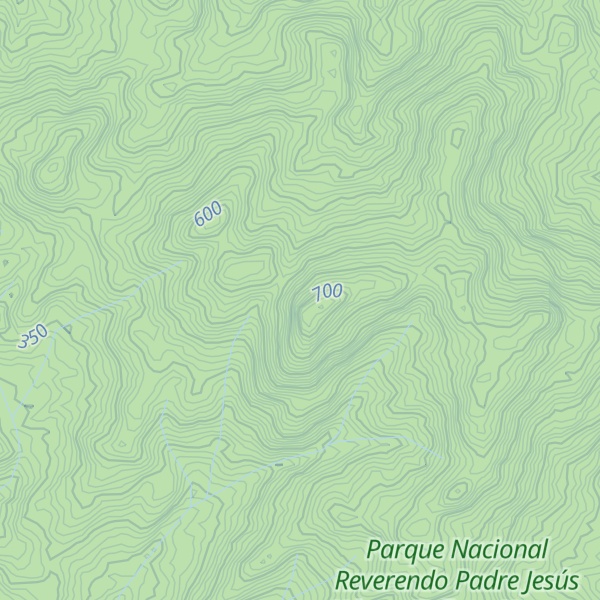 Map of Cerro Vera