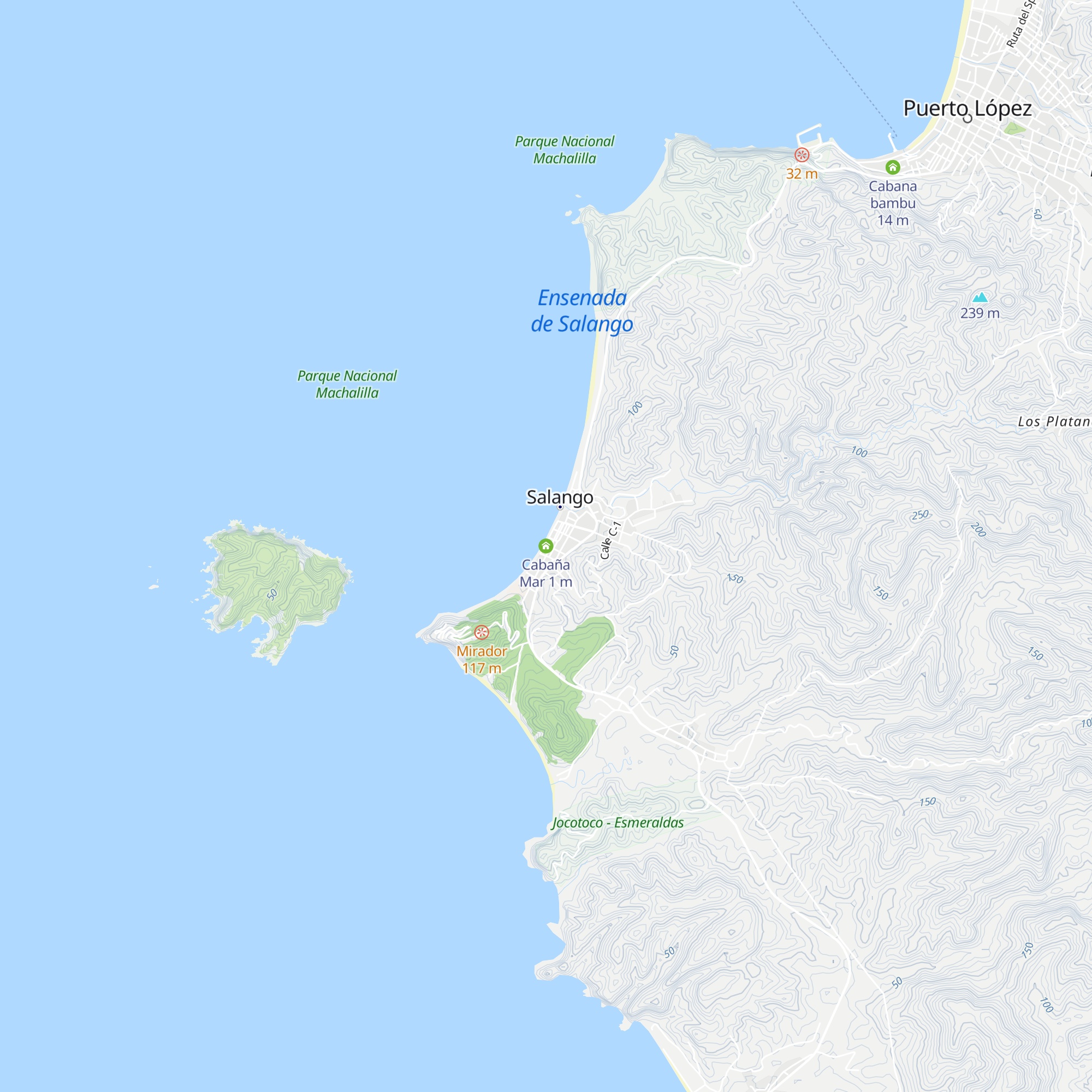 Cabaña Mar map