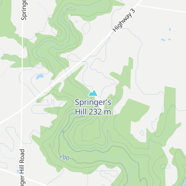 Map of Springer's Hill