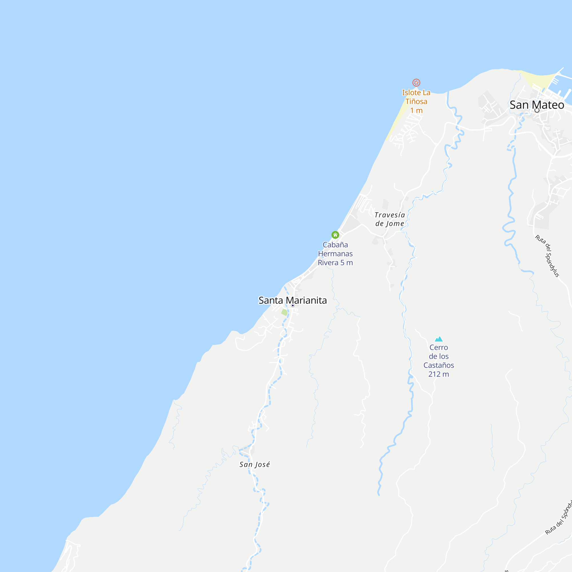 CABAÑA SHIRLEY map