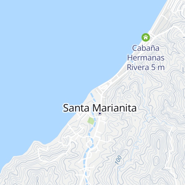 Map of CABAÑA SHIRLEY