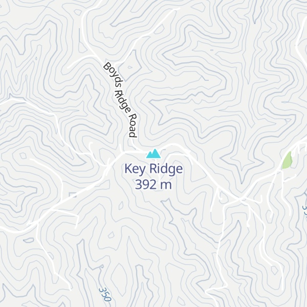 Map of Key Ridge