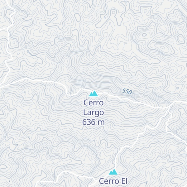 Map of Cerro Largo