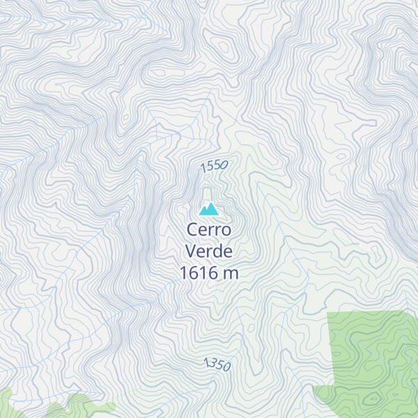 Map of Cerro Verde