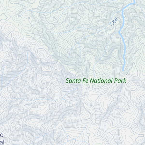 Map of Cerro Burral