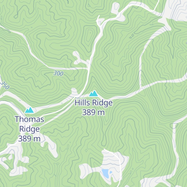 Map of Hills Ridge