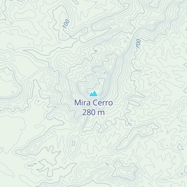 Map of Mira Cerro