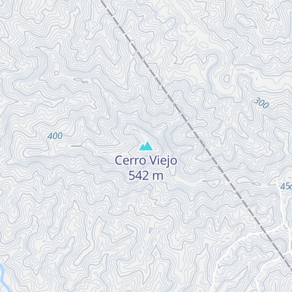 Map of Cerro Viejo