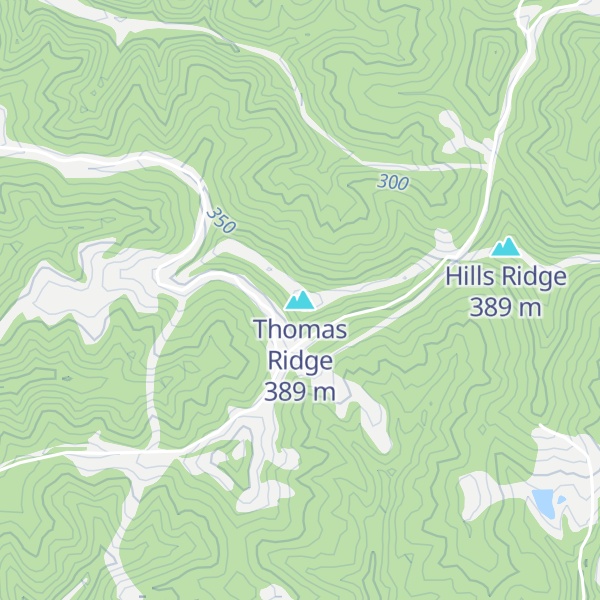 Map of Thomas Ridge