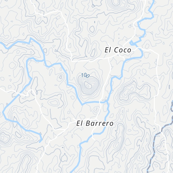 Map of Cerro Brujo