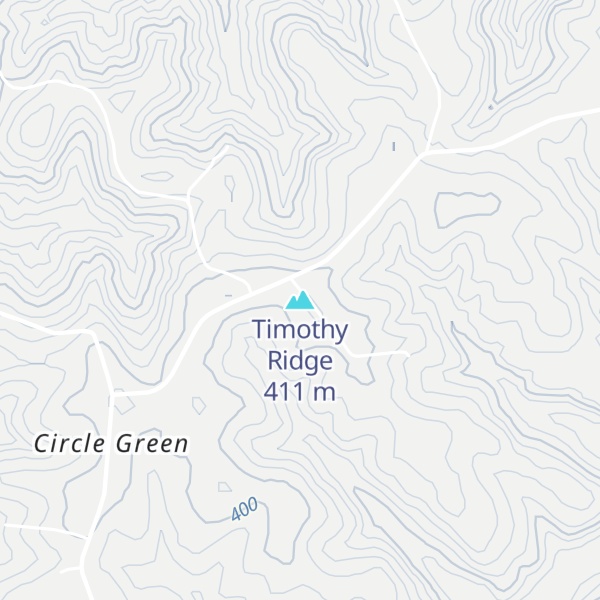 Map of Timothy Ridge