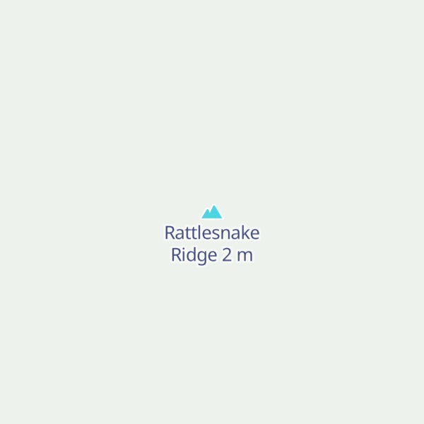 Map of Rattlesnake Ridge