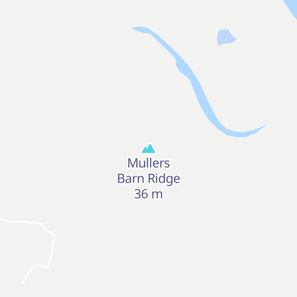 Map of Mullers Barn Ridge