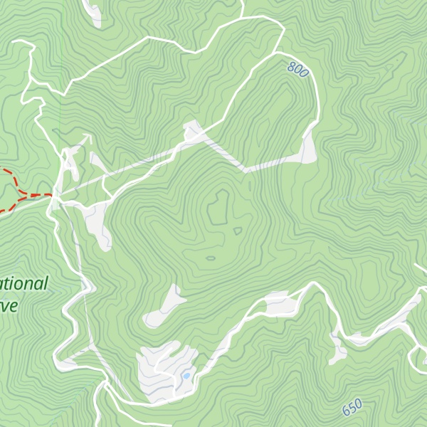 Map of Chestnut Mountain