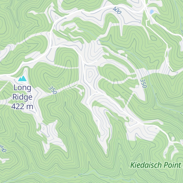 Map of Short Ridge