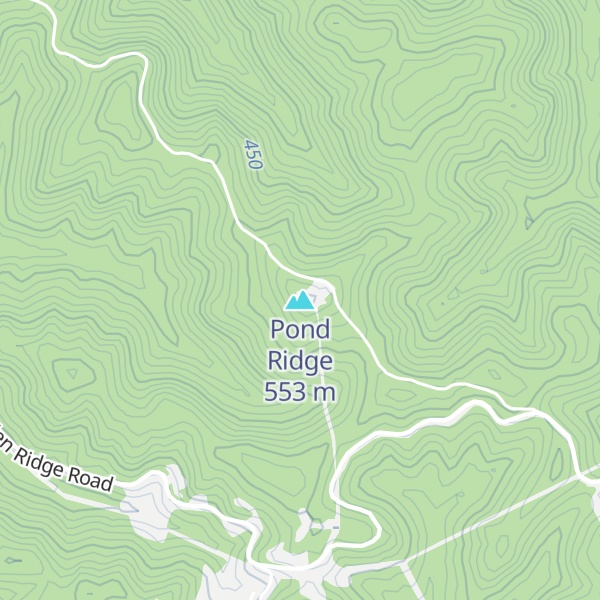 Map of Pond Ridge
