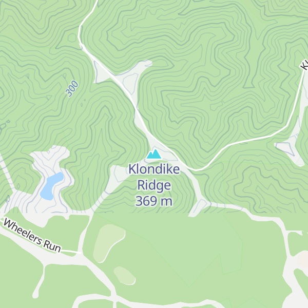 Map of Klondike Ridge