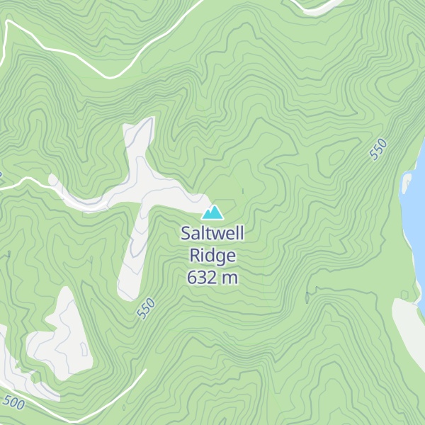 Map of Saltwell Ridge