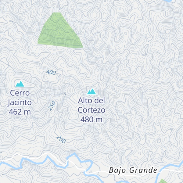 Map of Alto del Cortezo