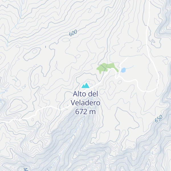 Map of Alto del Veladero