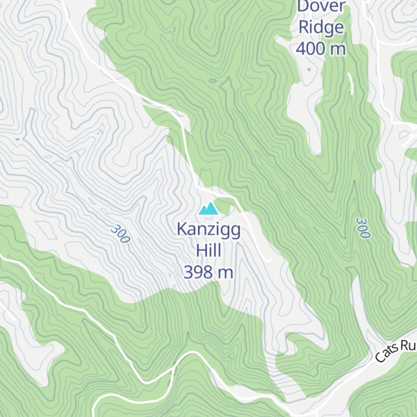 Map of Kanzigg Hill
