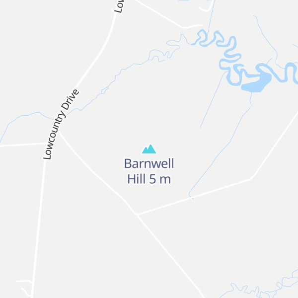 Map of Barnwell Hill