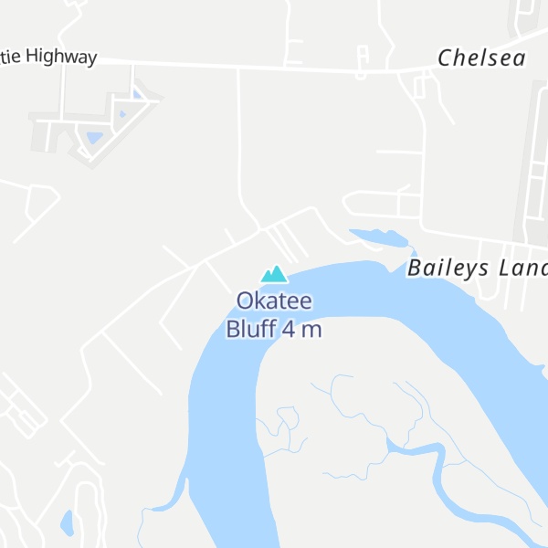 Map of Okatee Bluff