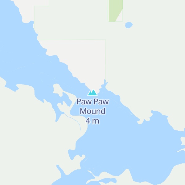 Map of Paw Paw Mound