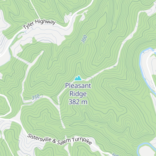Map of Pleasant Ridge