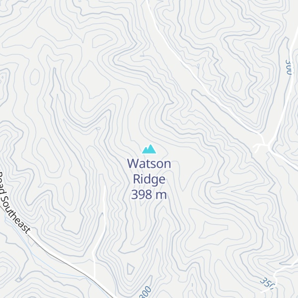 Map of Watson Ridge