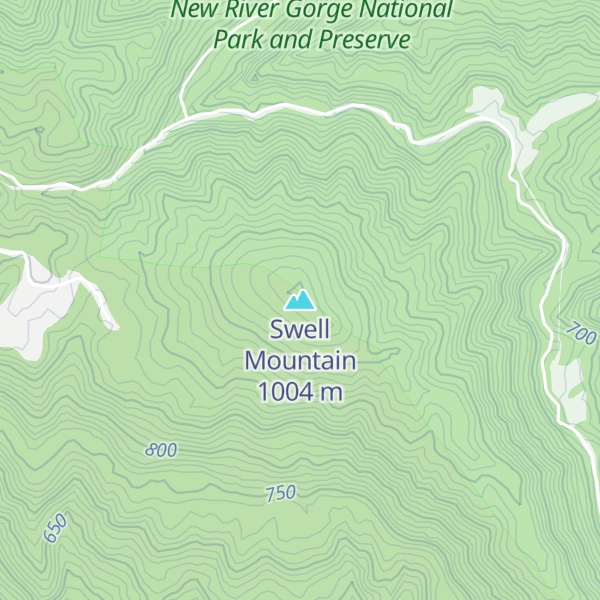 Map of Swell Mountain