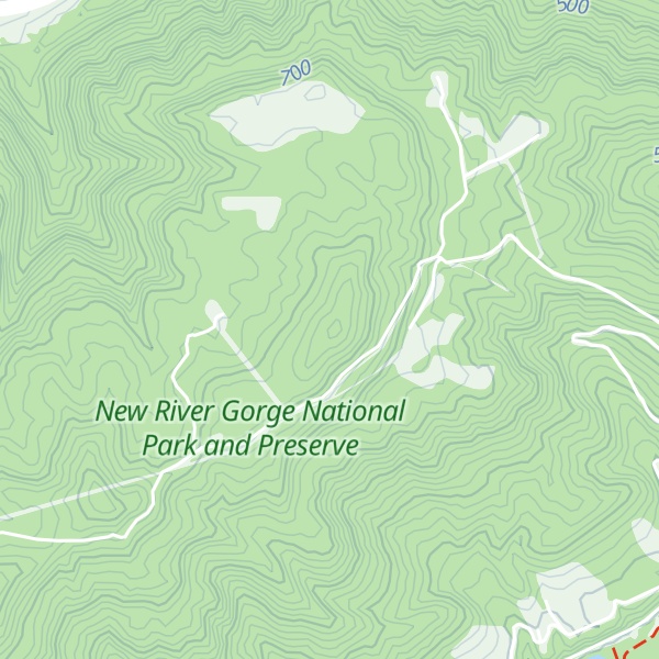 Map of Sullivan Knob