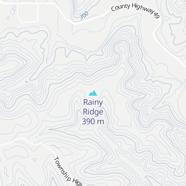Map of Rainy Ridge