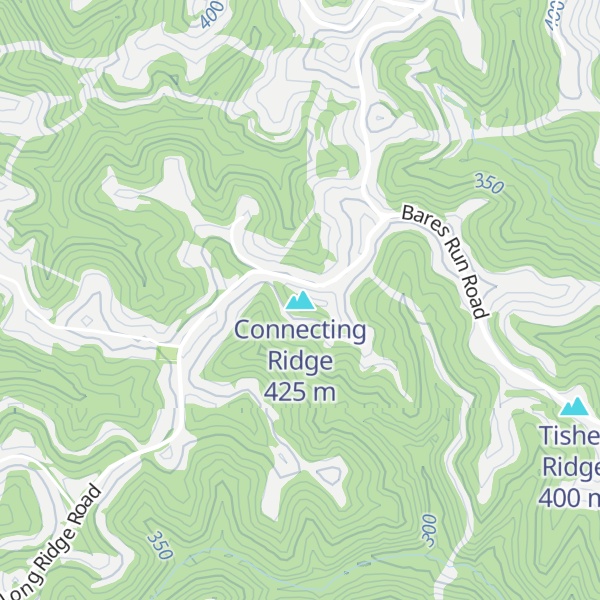 Map of Connecting Ridge