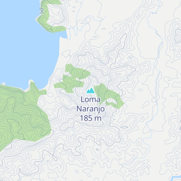 Map of Loma Naranjo