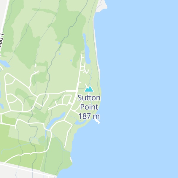 Map of Sutton Point