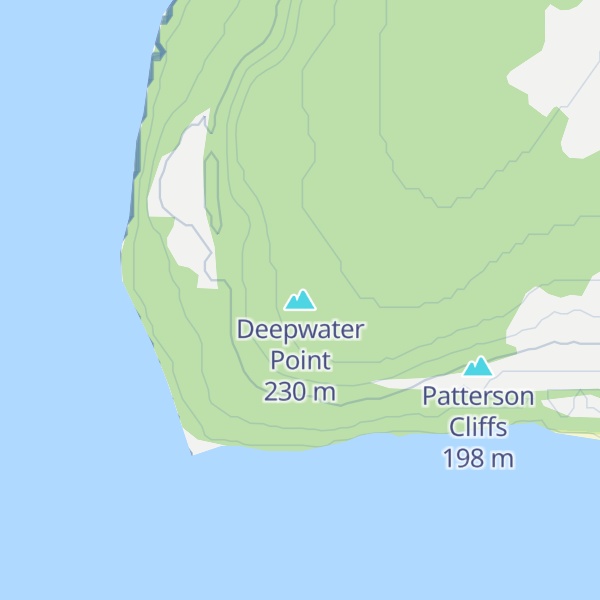 Map of Deepwater Point