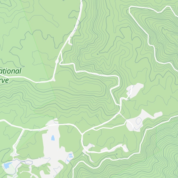 Map of Backus Mountain
