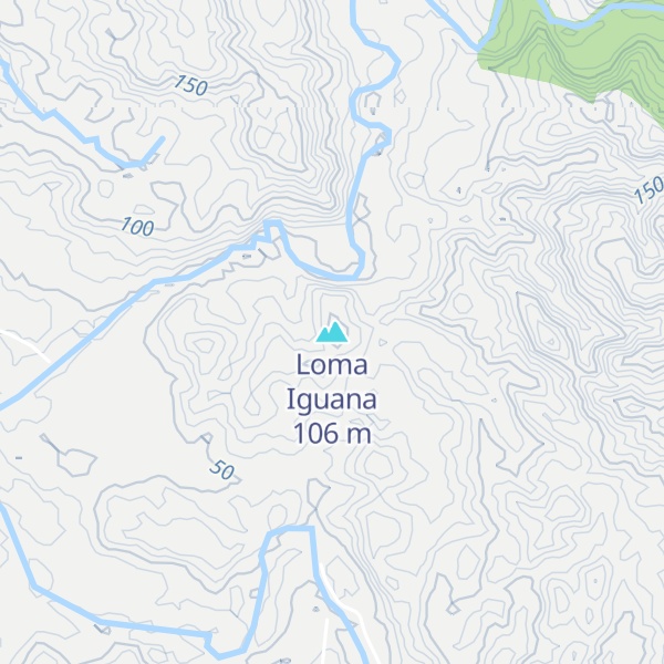 Map of Loma Iguana