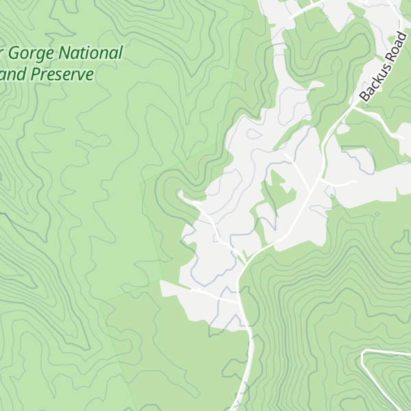 Map of Goddard Knob