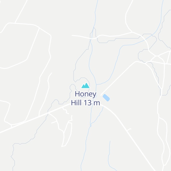 Map of Honey Hill