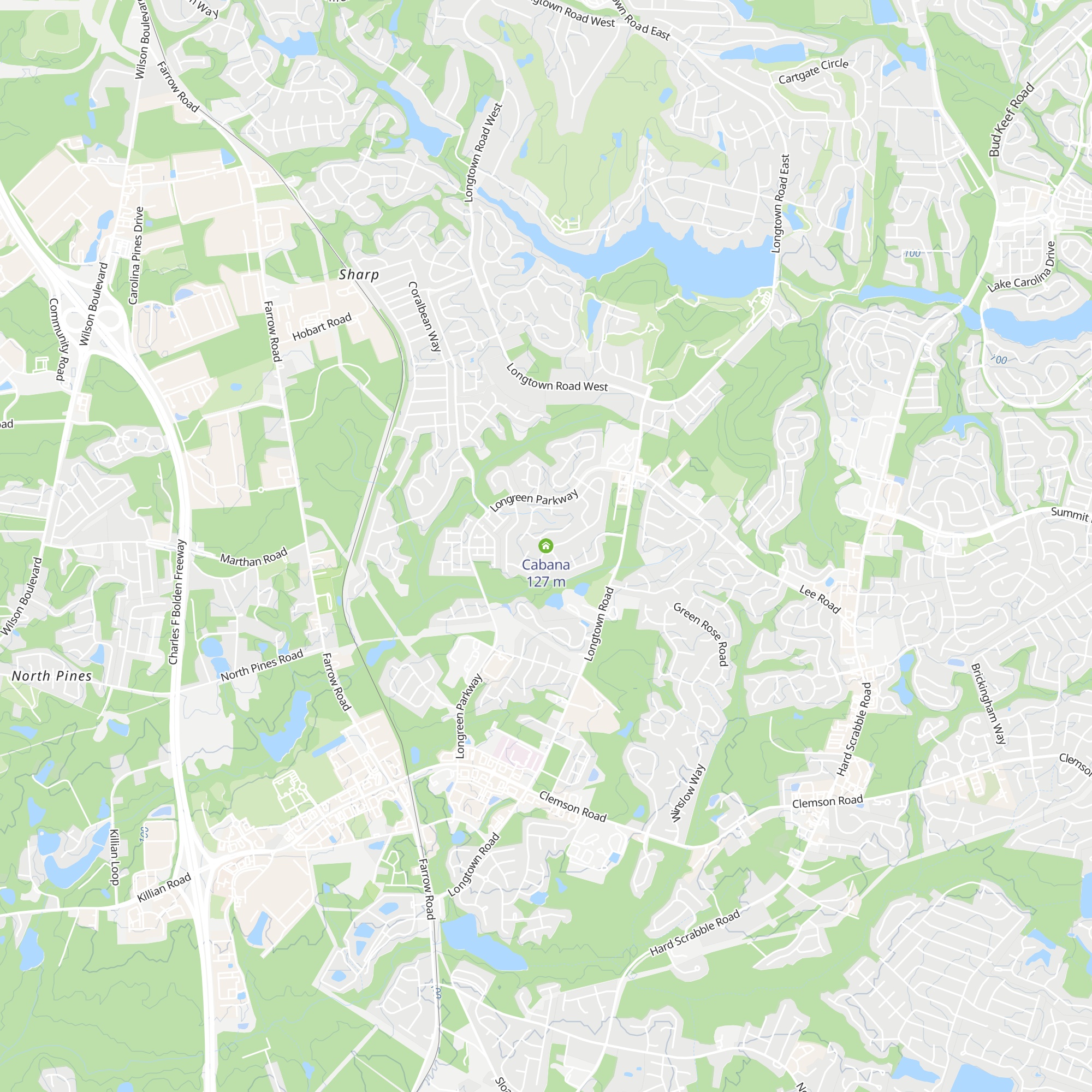 Cabana map