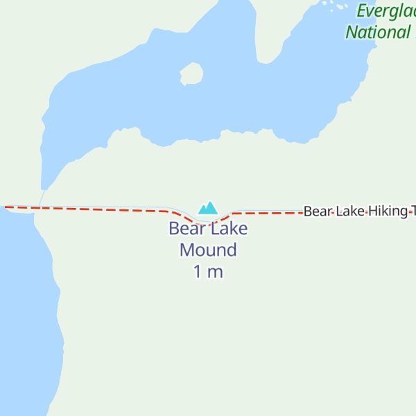 Map of Bear Lake Mound