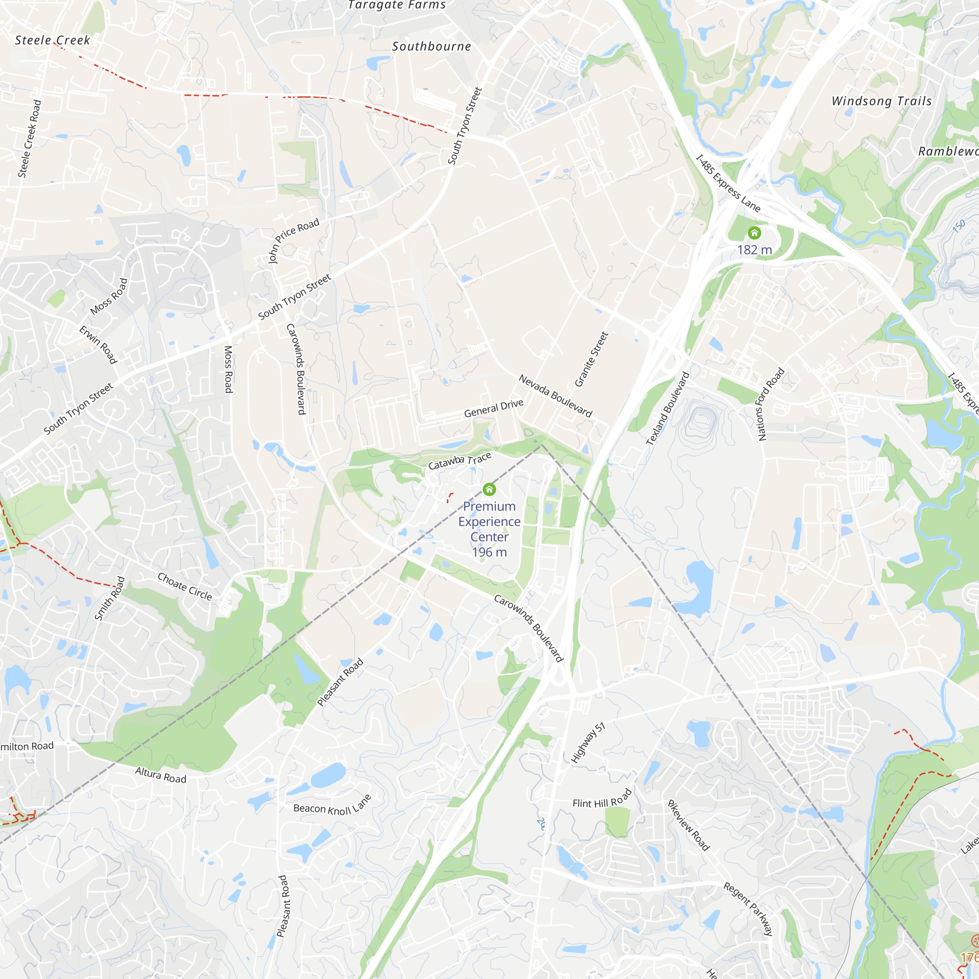 Premium Experience Center map