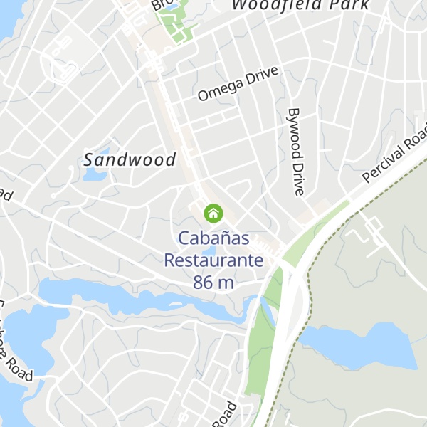 Map of Cabañas Restaurante